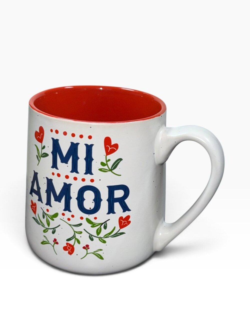 Sheffield Home Mi Amor Ceramic Coffee Mug With Red Interior